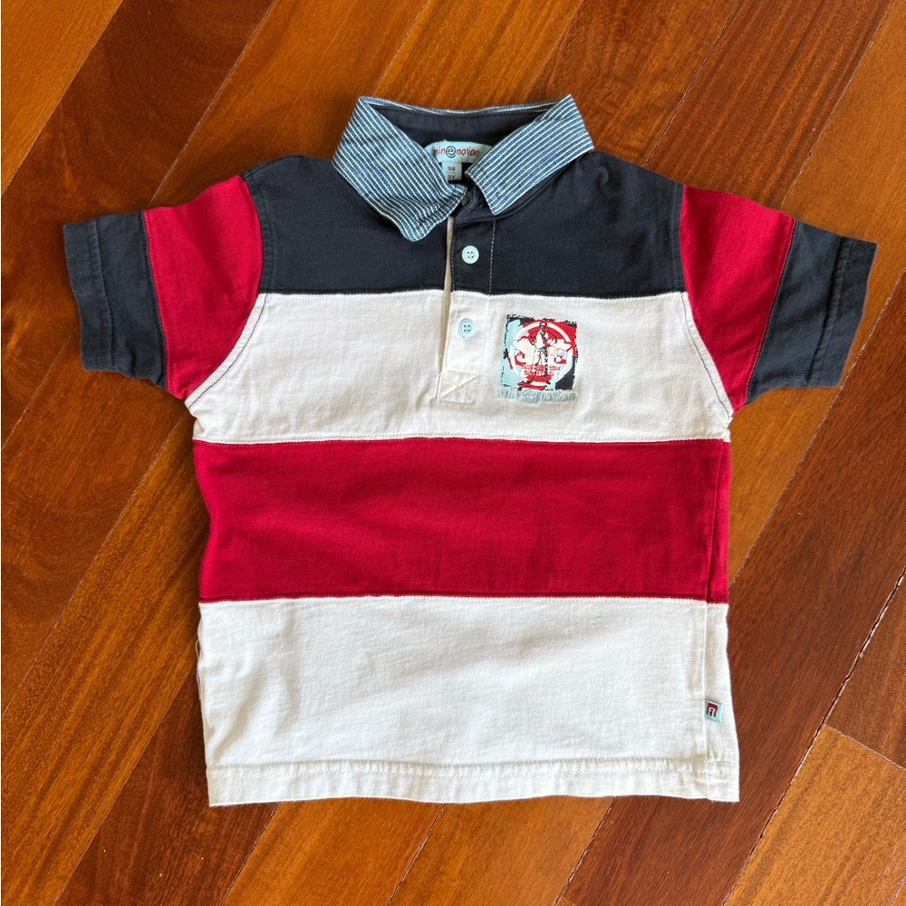 Minemotion Kids Boys Polo Top Size 3 Y Years Polo Shirt